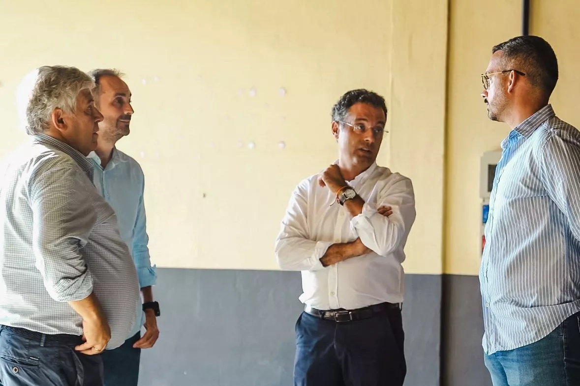 Visita a las instalaciones de la desalinizadora de El Chorrillo./ CEDIDA