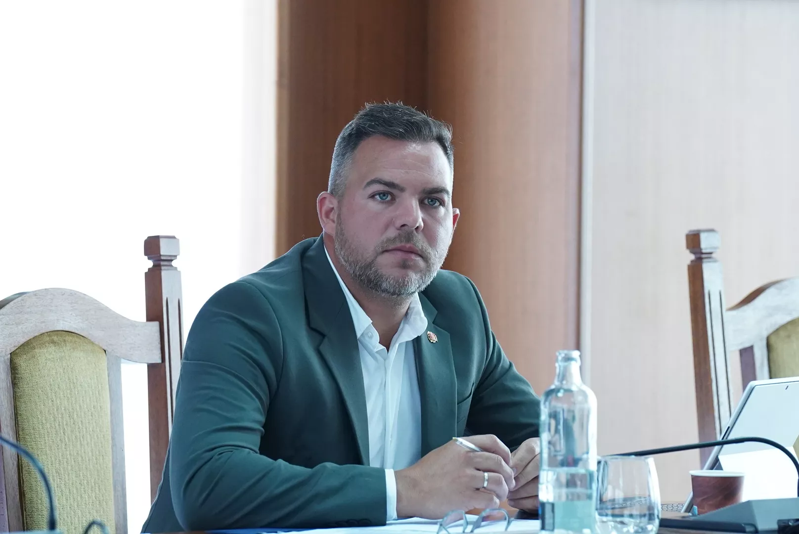 El exvicepresidente y consejero de Obras Públicas del Cabildo de Lanzarote, Jacobo Medina./ CEDIDA