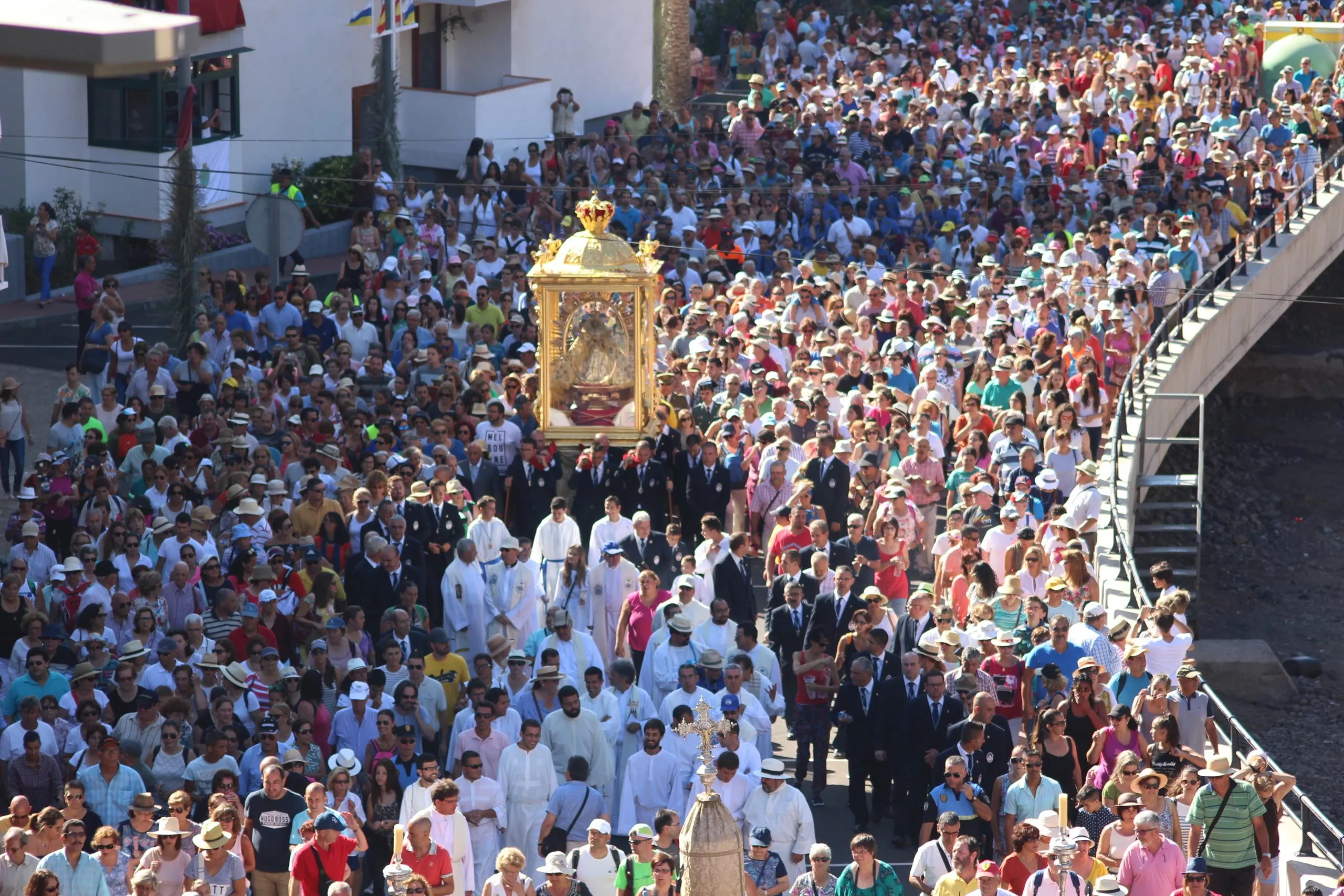 Bajada de la Virgen de las Nieves en La Palma. / VISIT LA PALMA