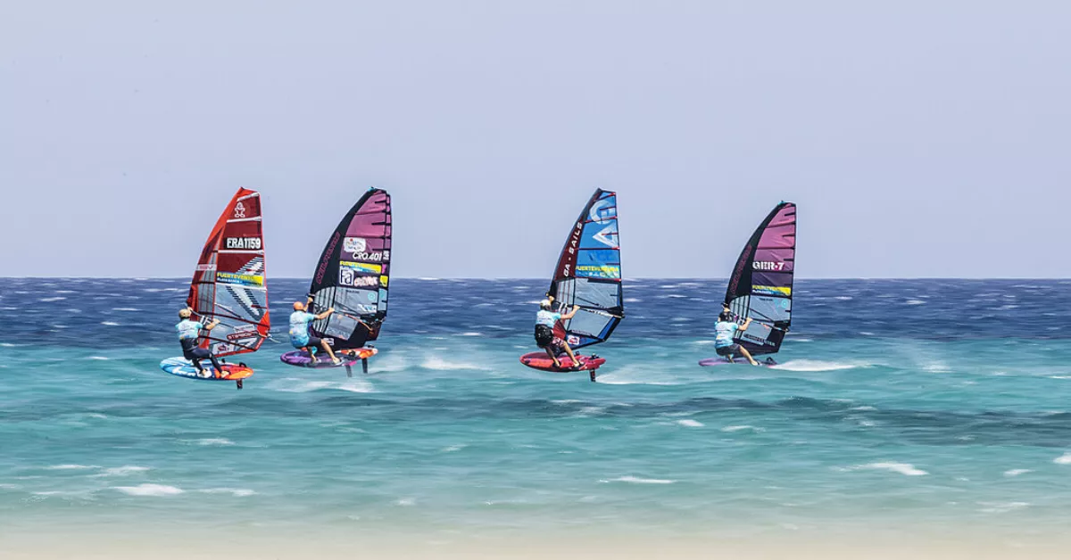 Imagen de la competición de Fuerteventura/ PWA