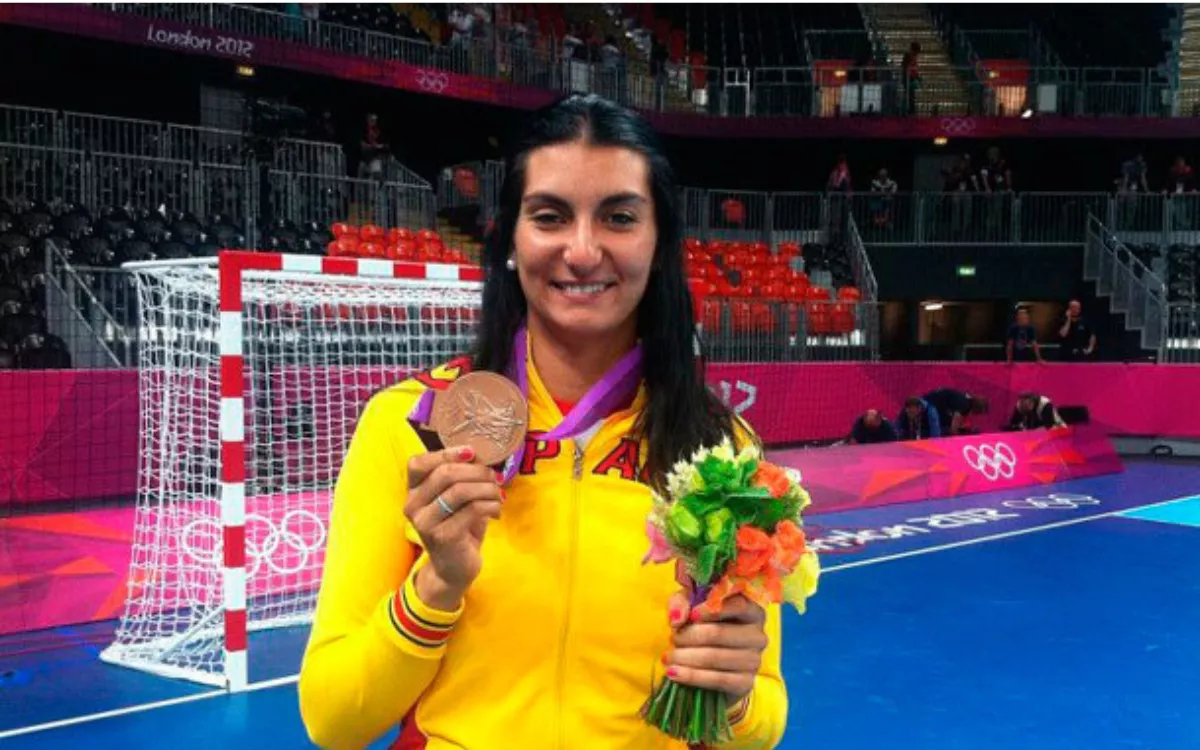 Eli Chávez, con la medalla de bronce en los JJOO de Londres 2012. / AH