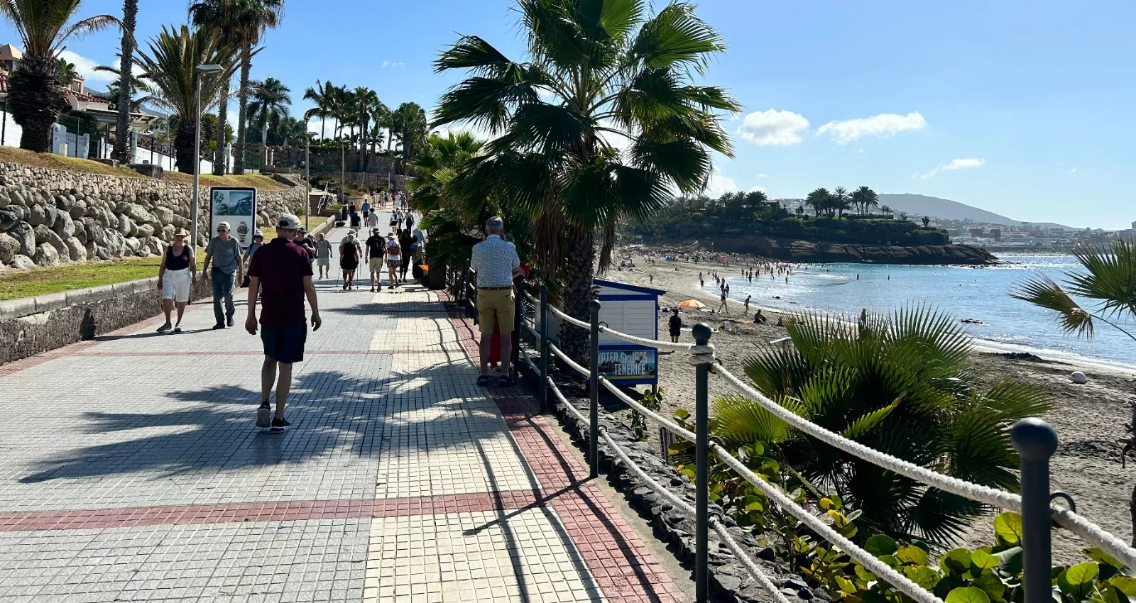 Zona turística del sur de Tenerife./ CEDIDA