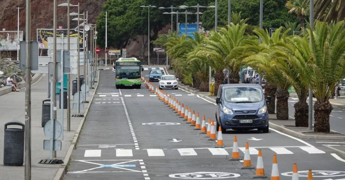Apertura del carril bus / CEDIDA Apertura del carril bus / CEDIDA