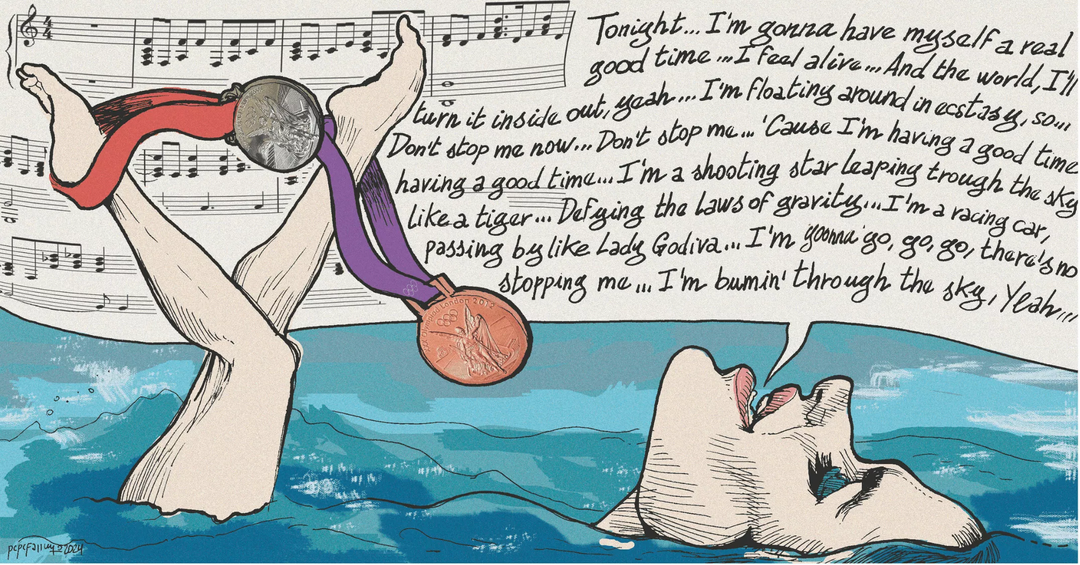 Thaïs Henríquez, por Farruqo.