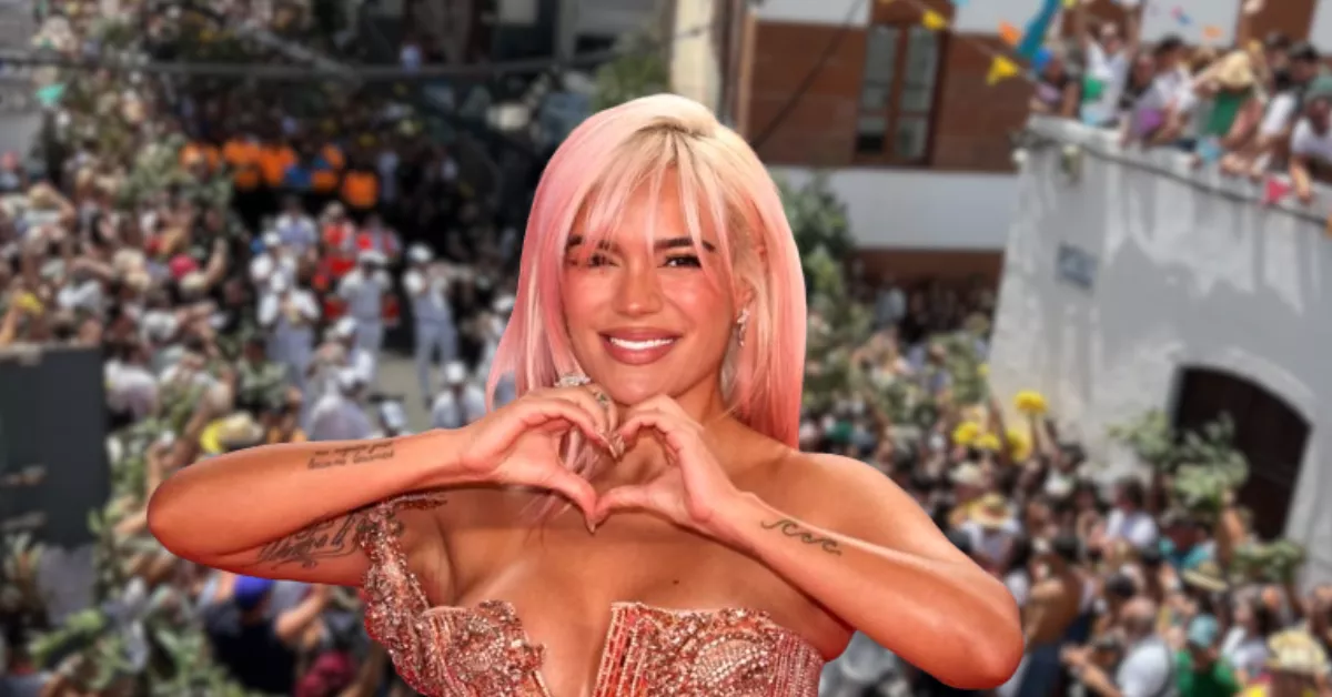 ¿Cuál es la fiesta que ha cautivado a la cantante Karol G / MONTAJE AH