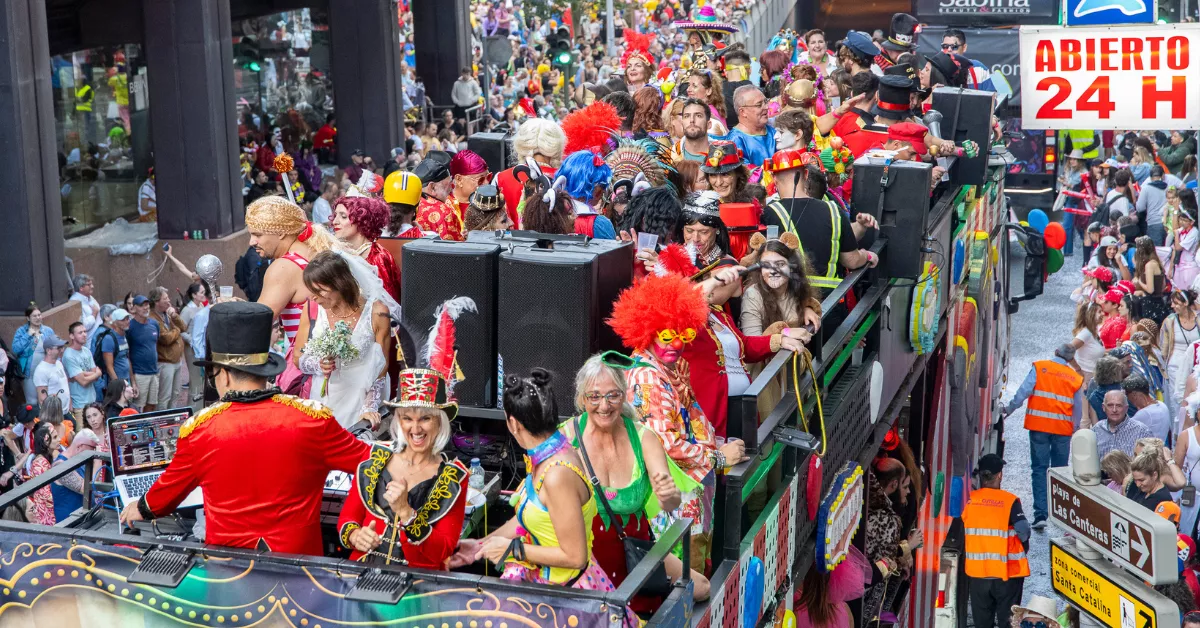 Imagen del Carnaval de Las Palmas de Gran Canaria 2024 / AYUNTAMIENTO DE LAS PALMAS