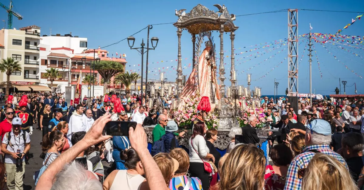 Fiestas de Candelaria en el día de la peregrinación. / CABILDO DE TENERIFE