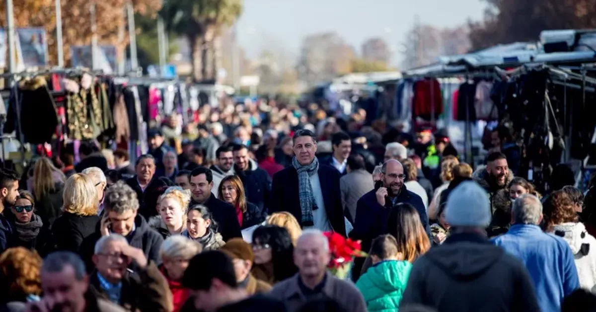 Imagen de un mercadillo / EFE