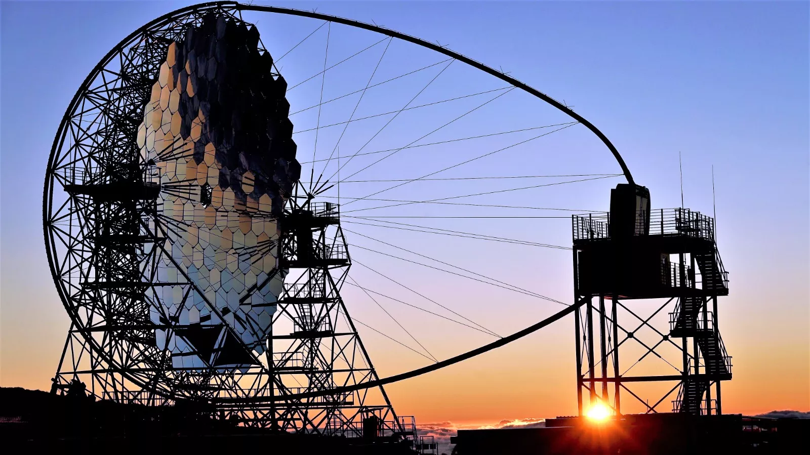 Telescopio Cherenkov en La Palma (Canarias)./ IAC