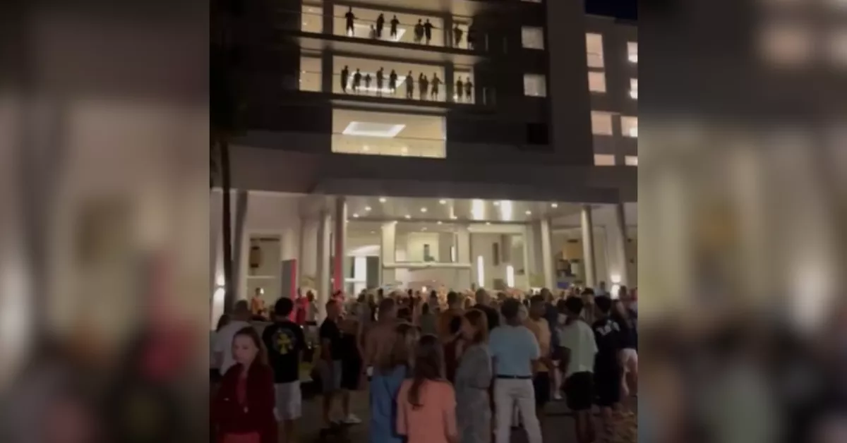 Imagen de los huéspedes desalojados / AH