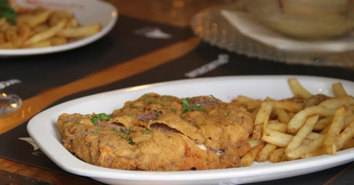 Imagen de un cachopo del establecimiento reconocido por la Guía del Cachopo / PUERTO ASTUR