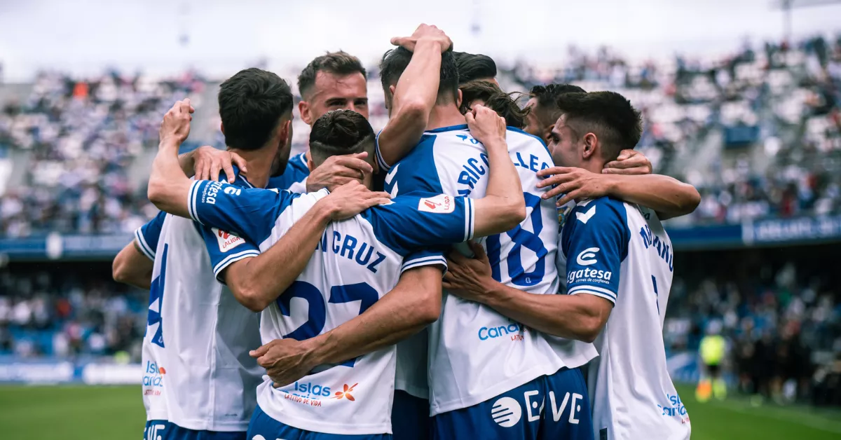 Jugadores del CD Teneirfe./  CDT