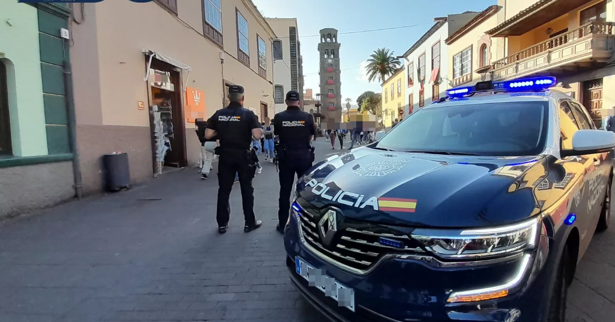 Operativo de la Policía Nacional. / CEDIDA