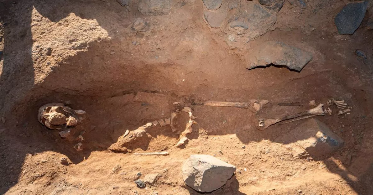 Imagen del yacimiento arqueológico de Canarias que compite en una categoría del National Geographic / NATIONAL GEOGRAPHIC