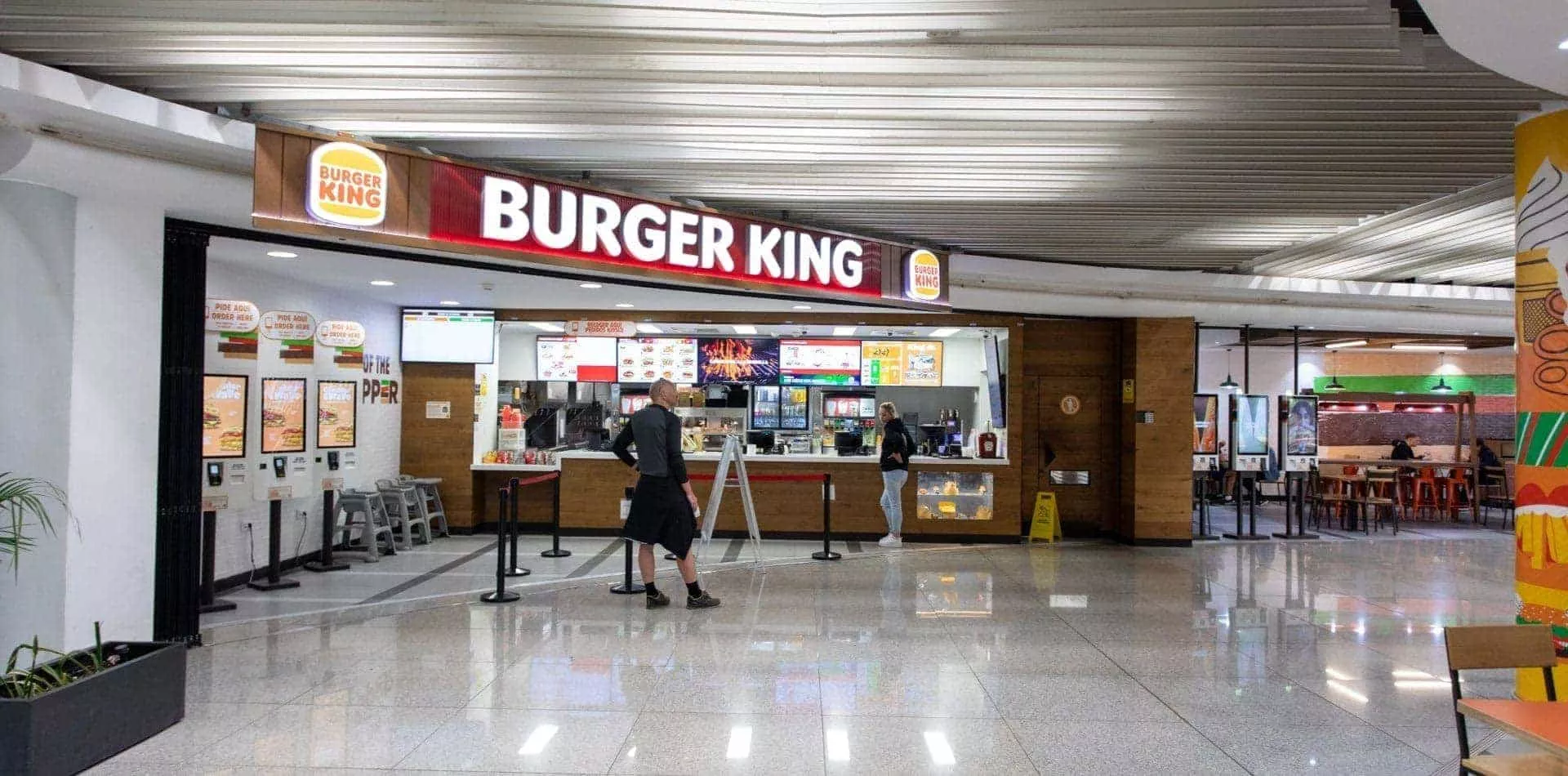 Establecimiento de Burger King./ AENA