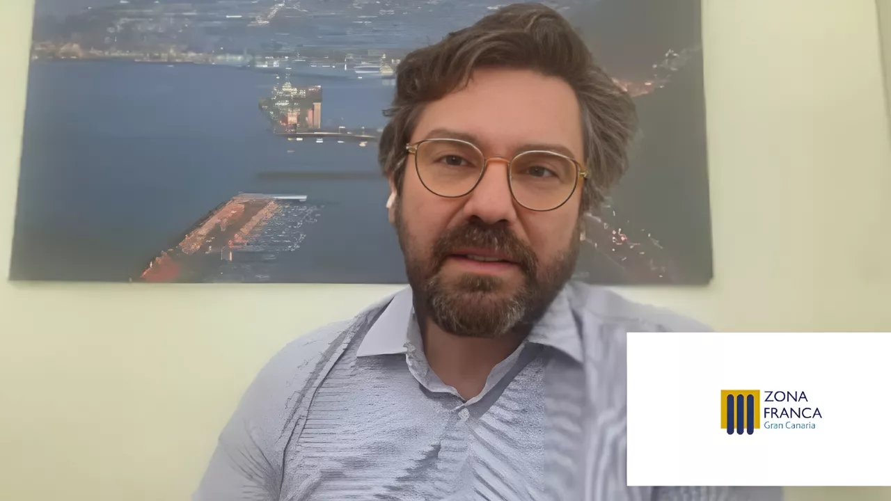 El Delegado Especial de la Zona Franca de Tenerife, Manuel Martínez./