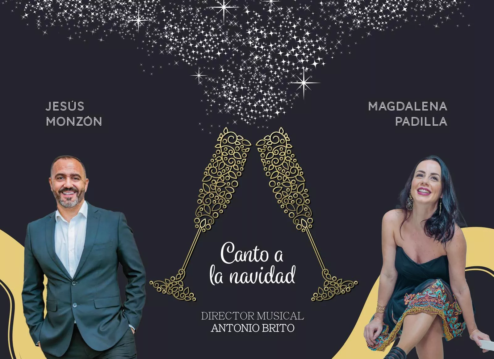 La soprano Magdalena Padilla y el tenor Jesús Monzón presentan ‘Canto a la Navidad'./