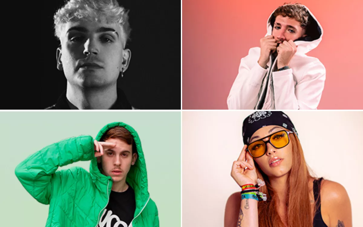 Juacko, Lucho RK, Juanfran y DJ Tay de León, cartel del Punto Joven Fest El Pino 2024, el evento más esperado por la juventud. / AH