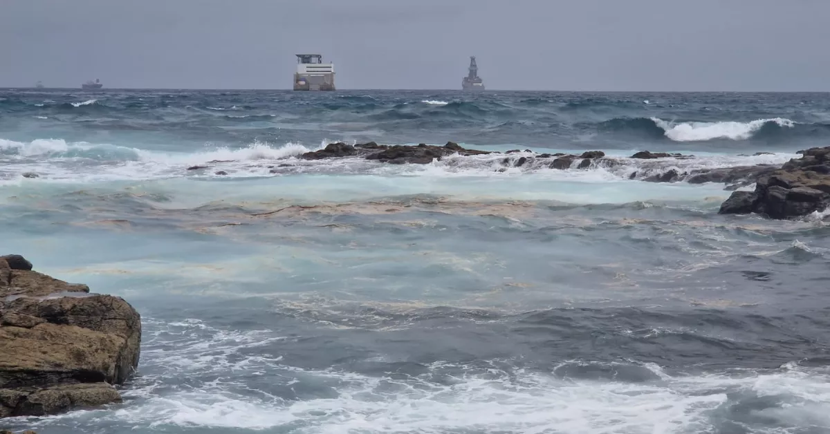 Imagen del vertido / AYUNTAMIENTO DE TELDE Imagen del vertido / AYUNTAMIENTO DE TELDE