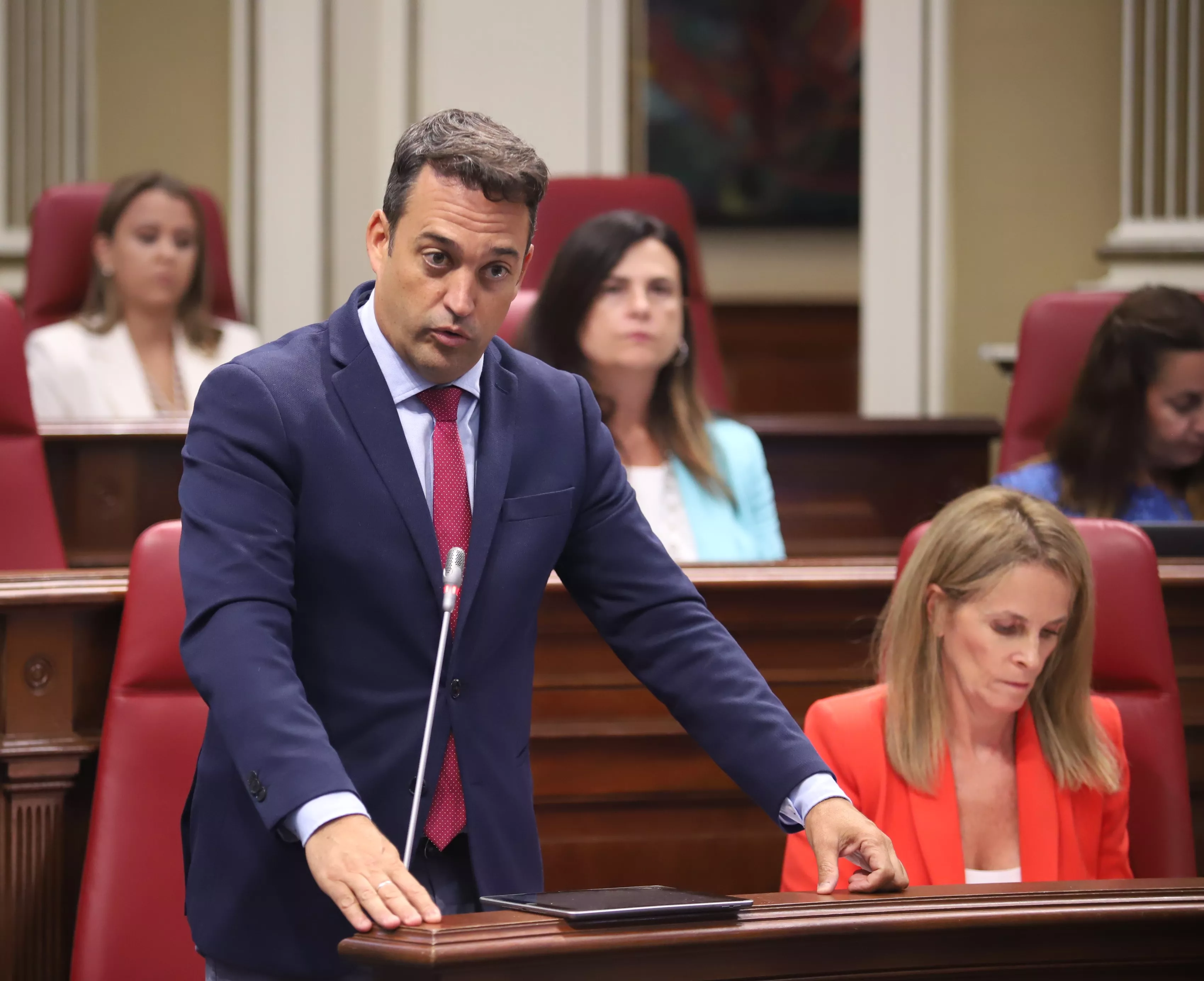 El presidente del Grupo Parlamentario Popular, Juan Manuel García Casañas / CEDIDA