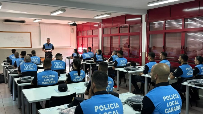 Clase de formacion a Policia Local / CEDIDA Clase de formacion a Policia Local / CEDIDA