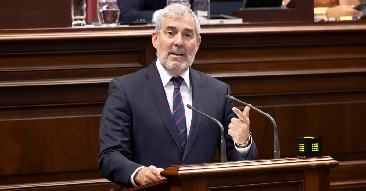 El presidente de Canarias, Fernando Clavijo./ EFE/MIGUEL BARRETO
