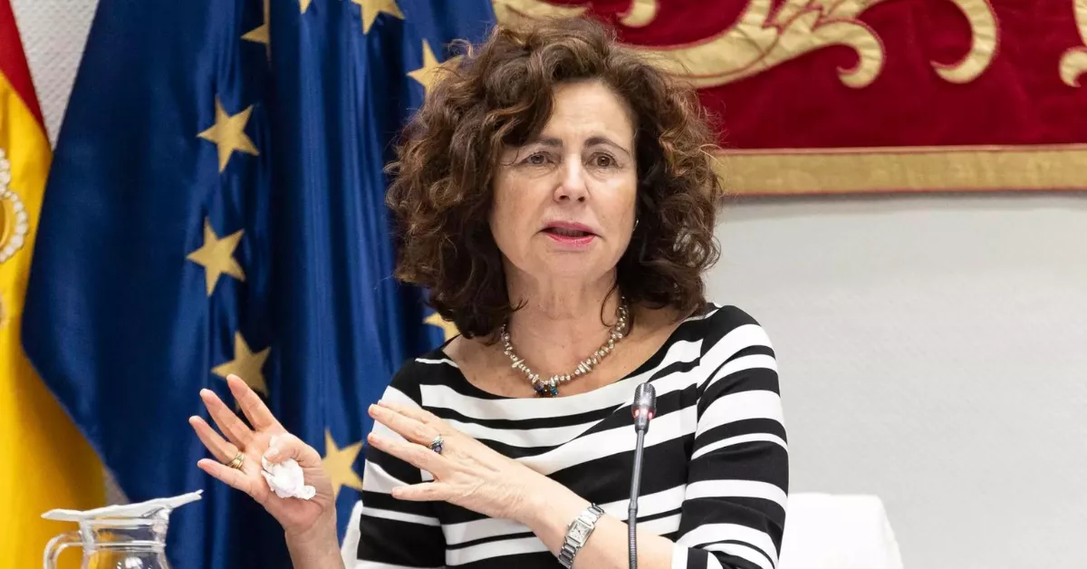 Matilde Asián, consejera de Hacienda del Gobierno de Canarias / EFE