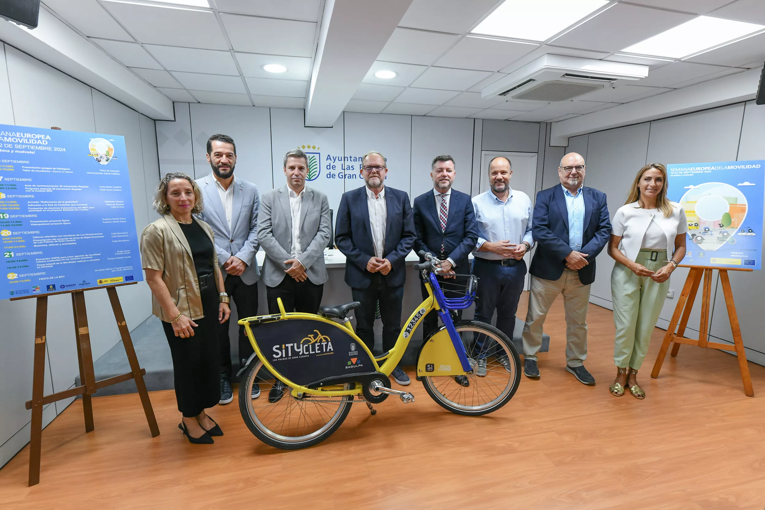 La Semana Europea de la Movilidad Sostenible en Las Palmas de Gran Canaria cuenta con un programa repleto de actividades para toda la familia./ EROS SANTANA