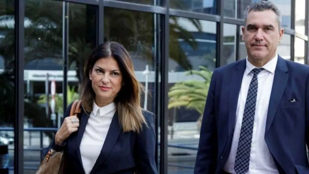 Los exconcejales de Ciudadanos Matilde Zambudio y Juan Ramón Lazcano. / 