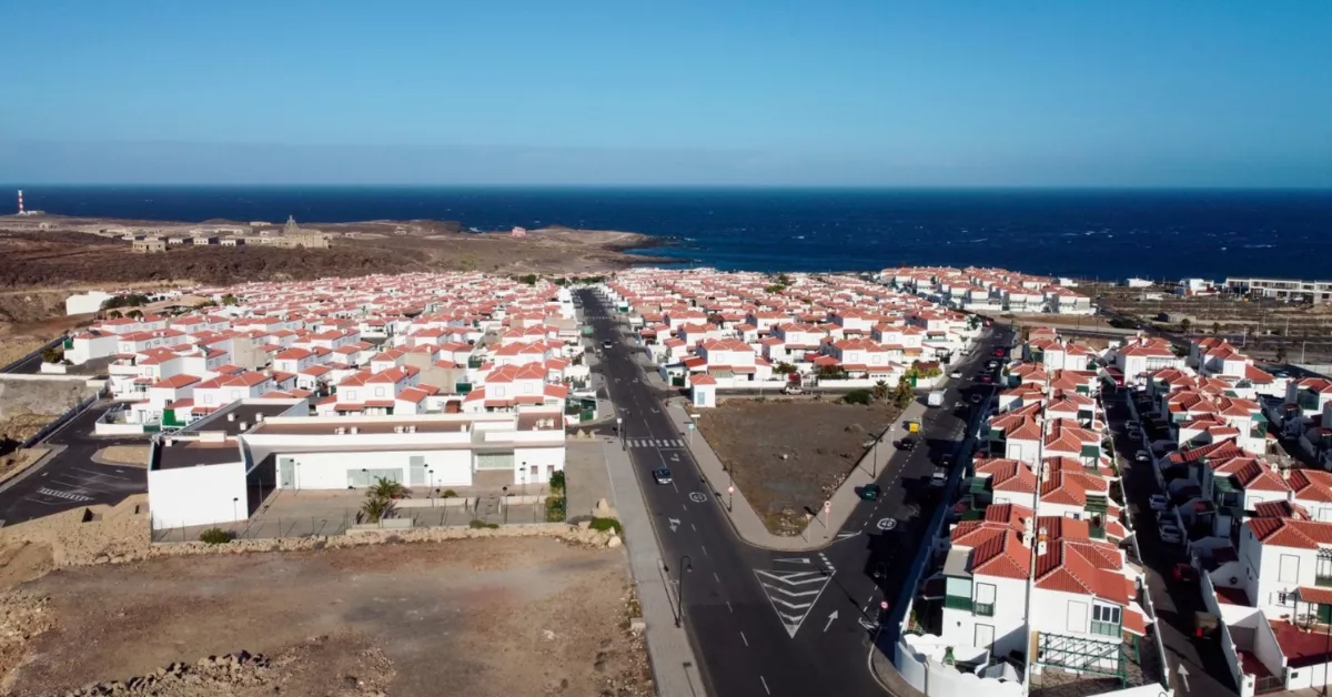 Panorámica de Abades (Arico)./ ARCHIVO