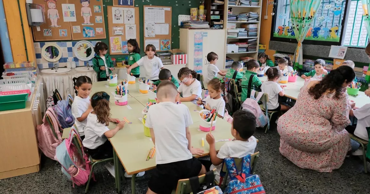 Uno de los centros educativos canarios / EFE