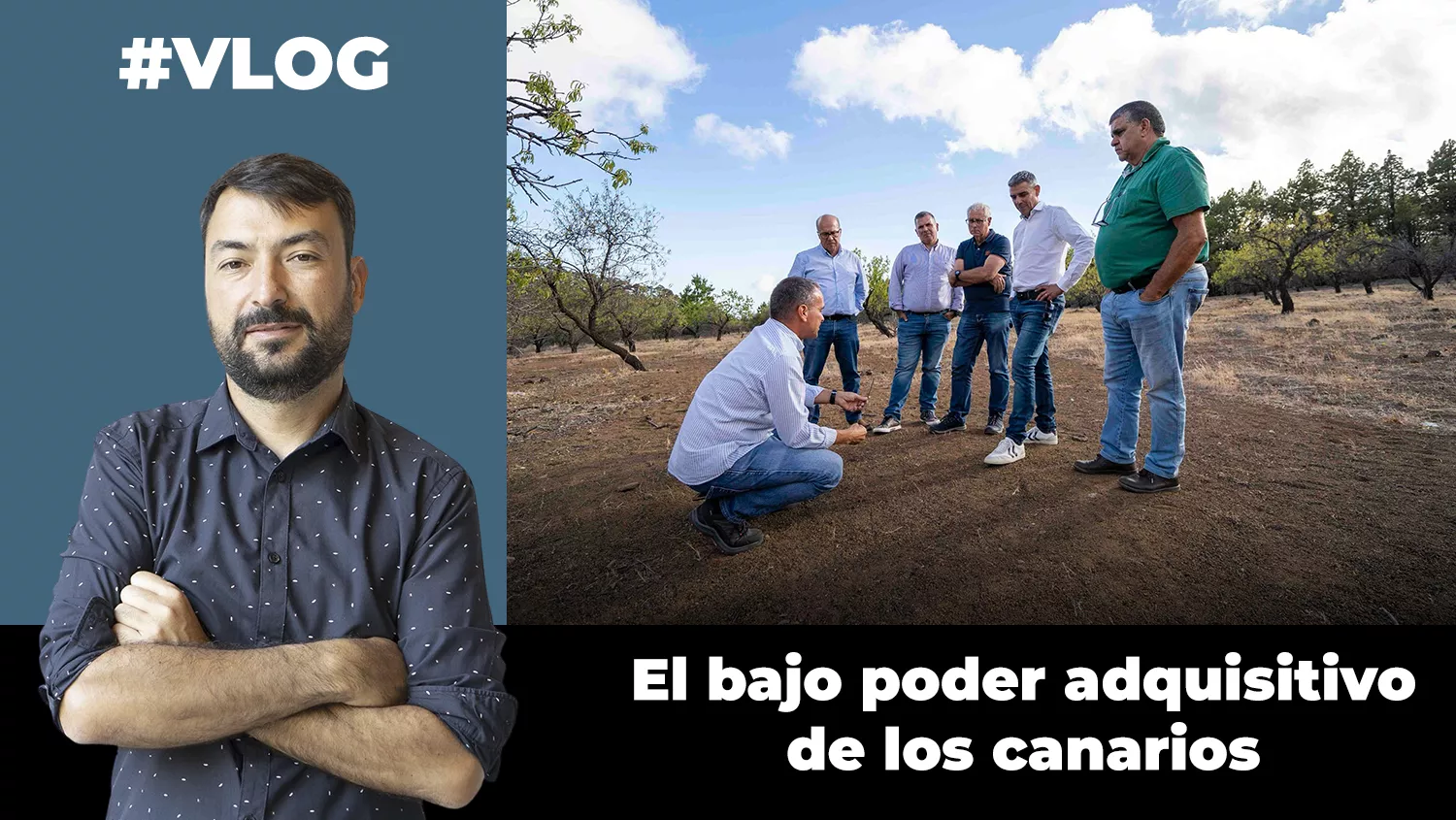 El bajo poder adquisitivo de los canarios. / AH