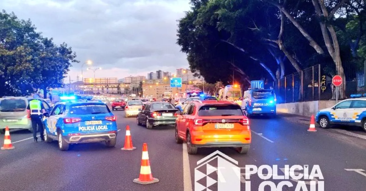 Imagen de las retenciones en la TF 5 / REDES POLICÍA LOCAL 