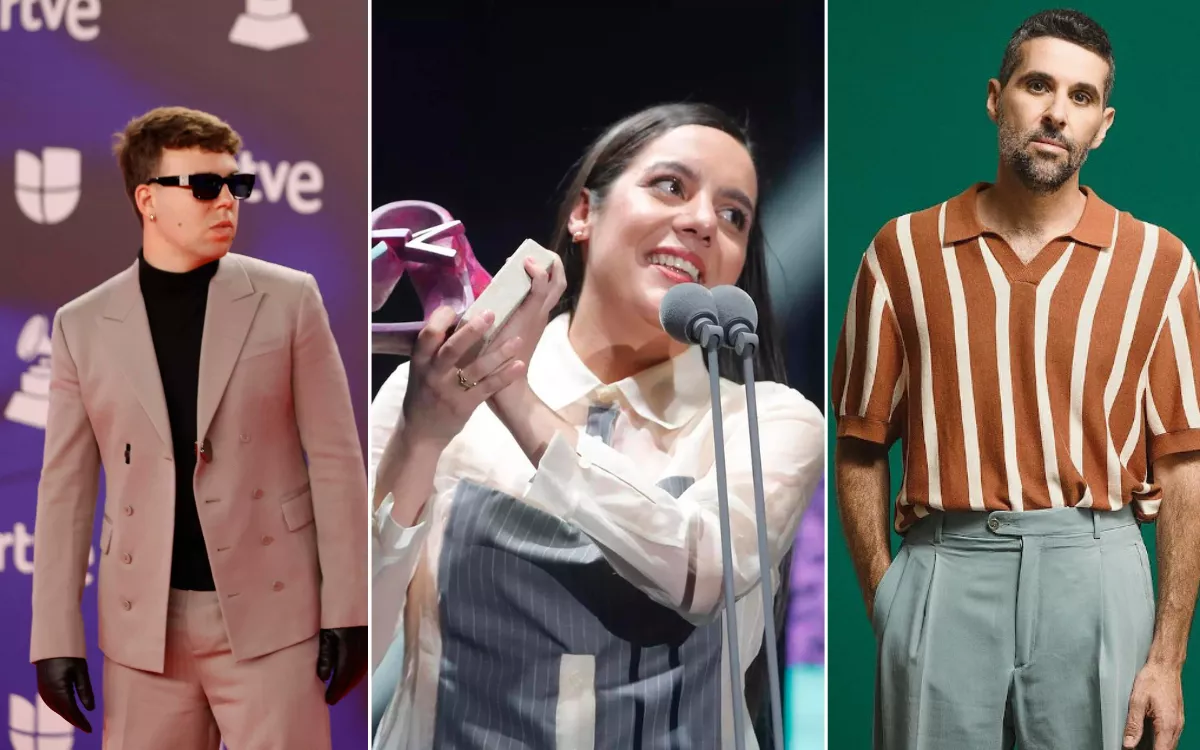 Quevedo, Valeria Castro y Ale Acosta, los tres canarios nominados a los Latin Grammy. / EFE