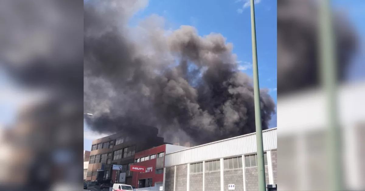 Imagen del incendio en Miller Bajo / AH