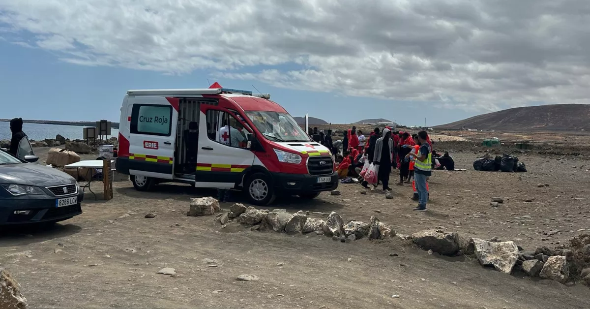 Llegada de migrantes a Lanzarote / AH