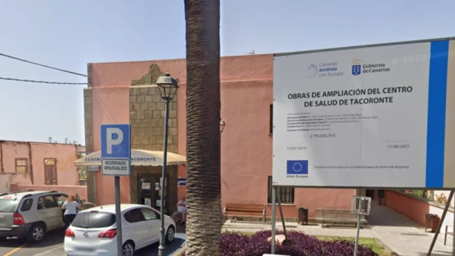 Imagen del centro de salud de Tacoronte. / GOOGLE