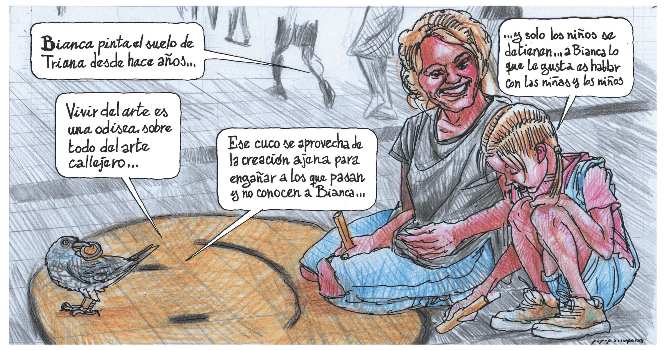 La pintura de la calle, por Farruqo.