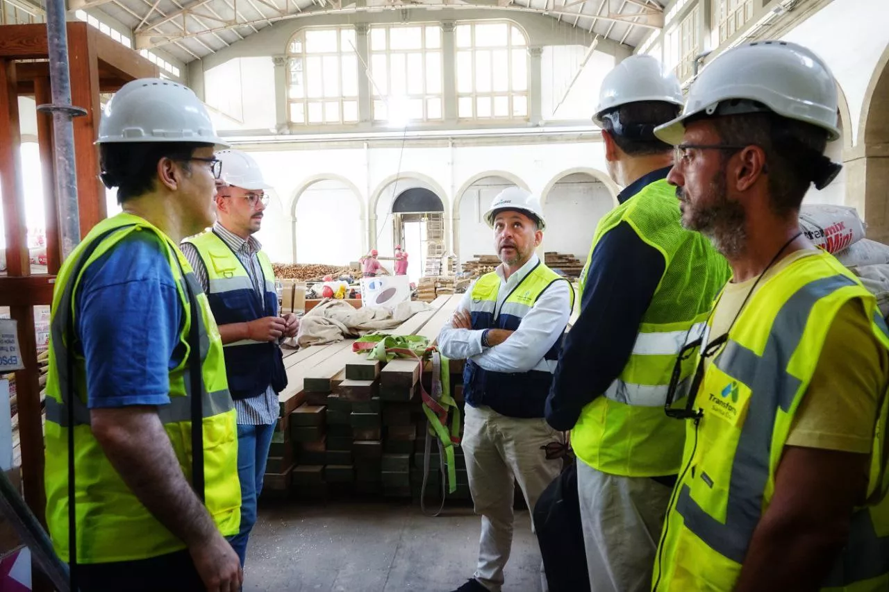 Trabajos en la Recova Vieja. / ARCHIVO