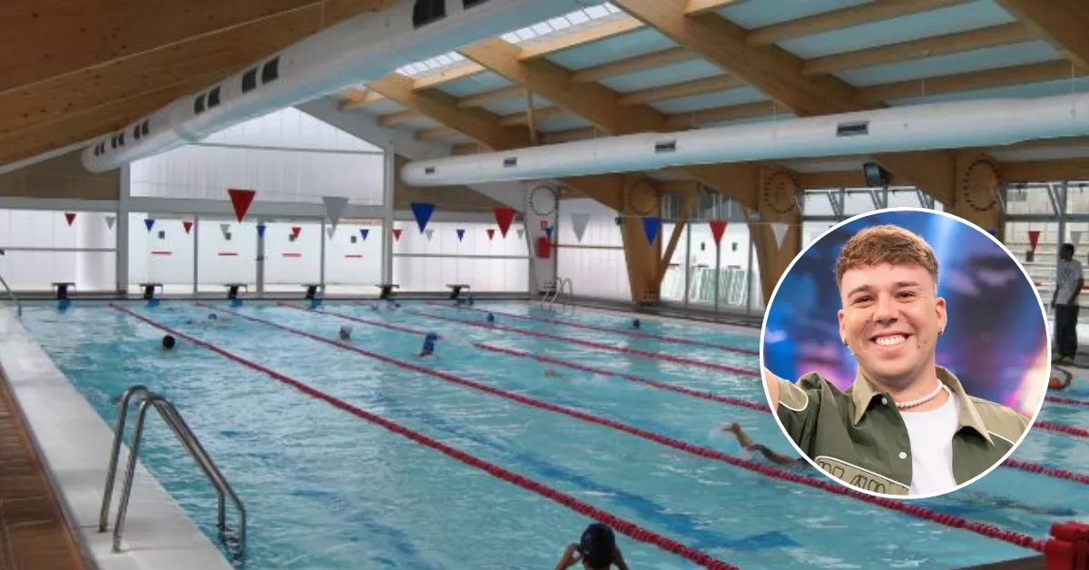 Piscina del colegio donde estudió Quevedo / MONTAJE AH