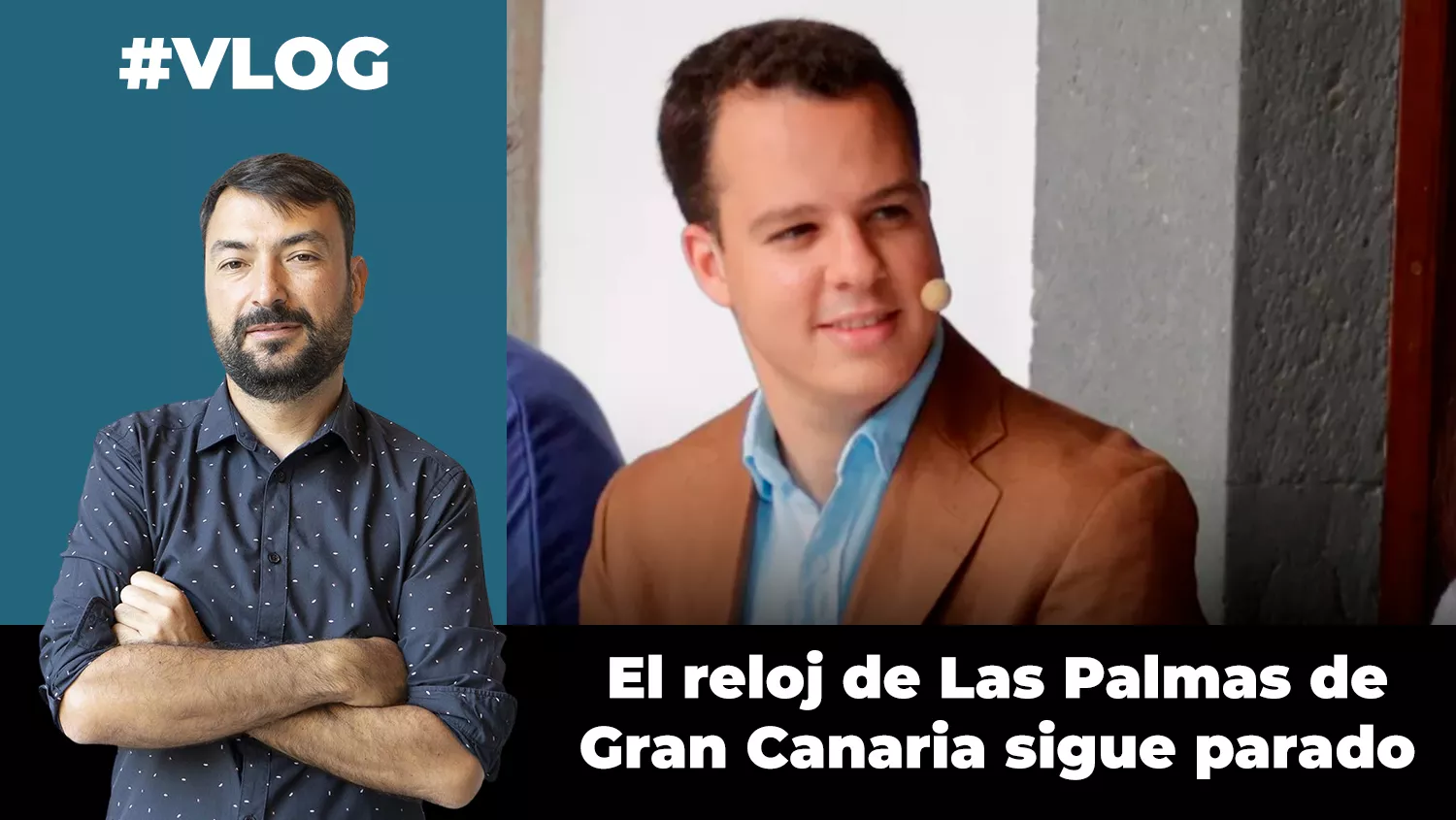 El reloj de Las Palmas de Gran Canaria sigue parado. / AH