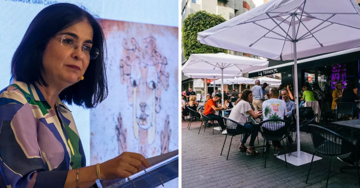 La alcaldesa Carolina Darias busca el diálogo con el sector del ocio / MONTAJE AH La alcaldesa Carolina Darias busca el diálogo con el sector del ocio / MONTAJE AH