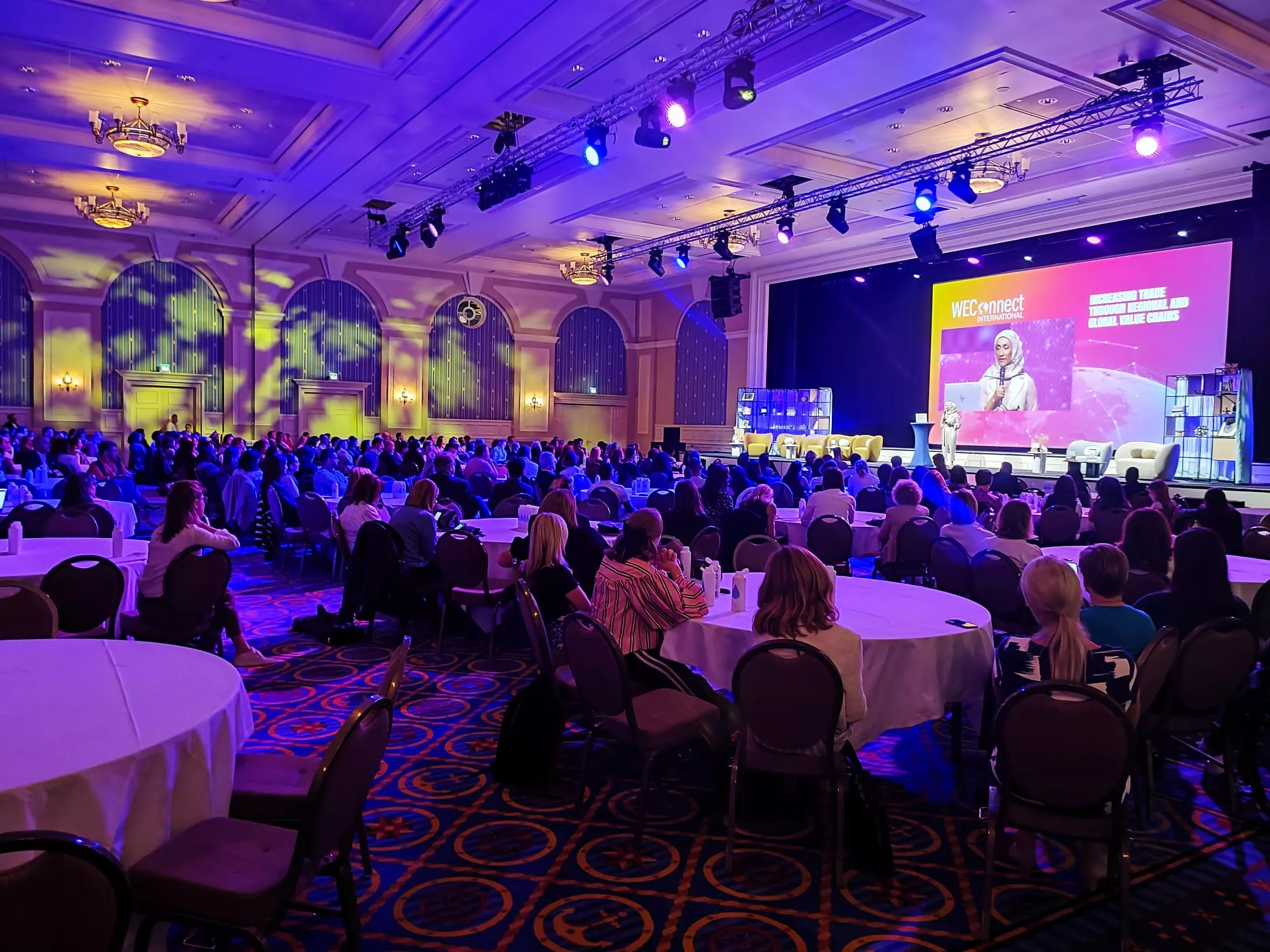 Conferencia WEConnect en París./ CEDIDA