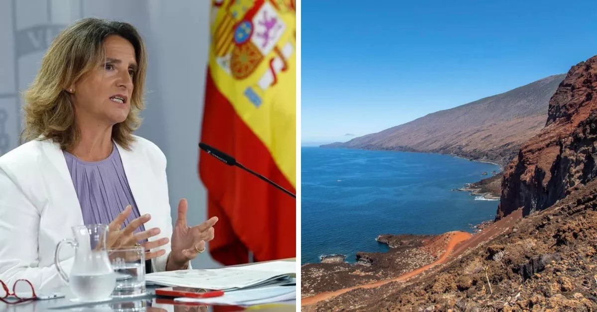 La ministra afirma que se podrá seguir realizando pesca tradicional en el futuro parque nacional / MONTAJE AH