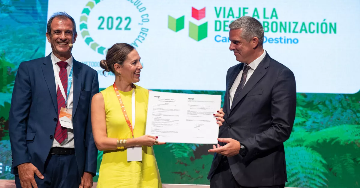 La herramienta que mide la huella de carbono ha sido certificada por AENOR / GOBIERNO DE CANARIAS