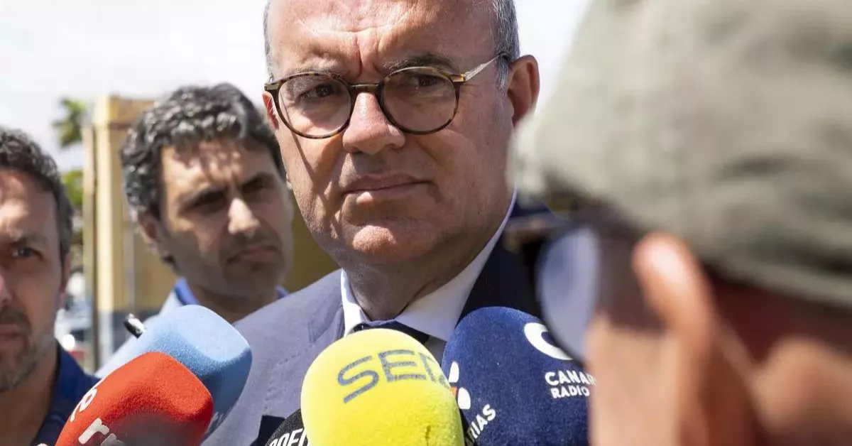 El delegado del Gobierno en Canarias, Anselmo Pestana / EFE