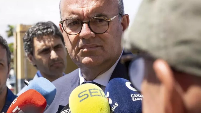 El delegado del Gobierno en Canarias, Anselmo Pestana / EFE