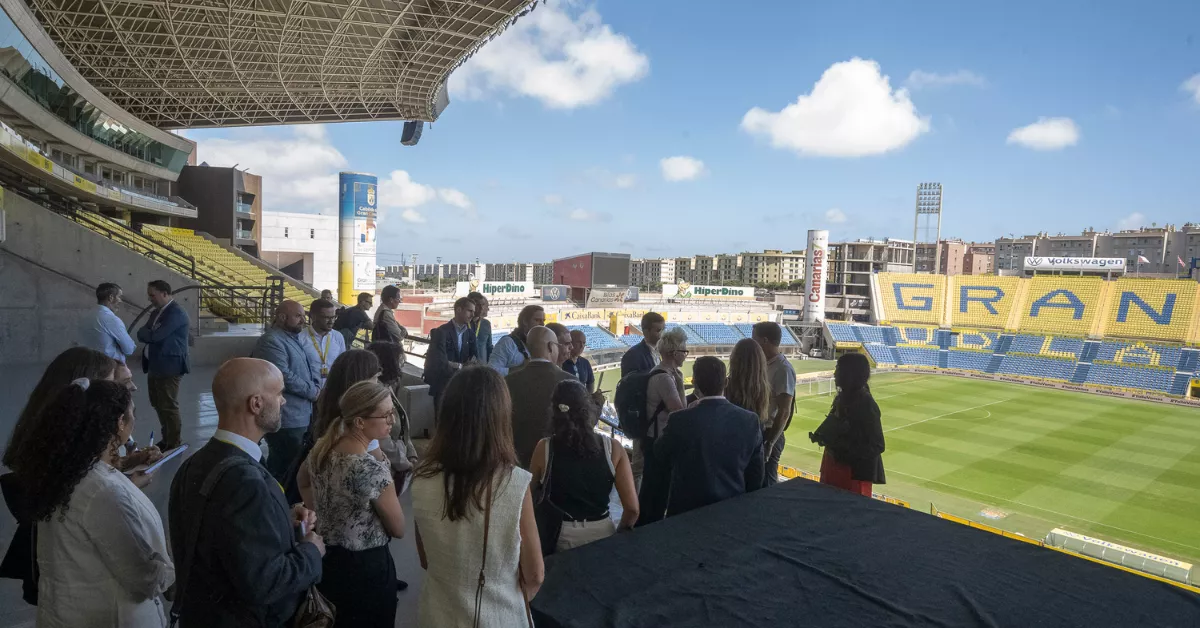 Visita de los técnicos de la FIFA al Estadio de Gran Canaria / CABILDO DE GRAN CANARIA