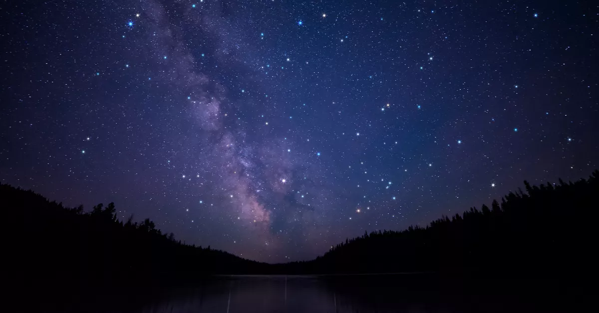 Imagen de un cielo estrellado / AH