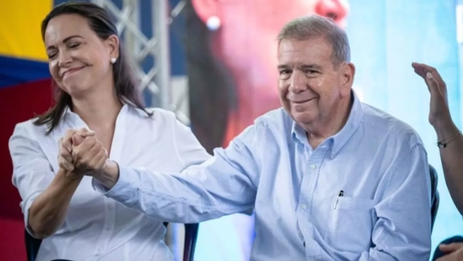 Los opositores venezolanos, María Corina Machado y Edmundo González/ EFE Los opositores venezolanos, María Corina Machado y Edmundo González/ EFE